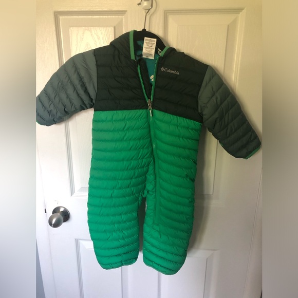 Columbia Infant Boys' Powder Lite Reversible Bunting Suit - Picture 3 of 8